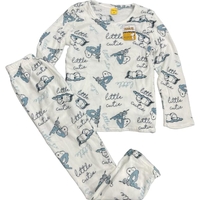 פיג'מה פלאפי נשים סנופי לבן S-XL