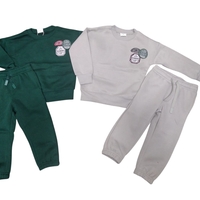 חליפה פוטר מדוגמת 2-8 בנים (ירוק/כחול/אפור/אופוויט)