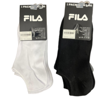 מארז 5 זוגות גרביים FILA קרסוליות נמוכות  41-46 גבר (שחור/לבן)