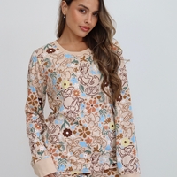 פיג'מה DELTA מעבר ויסקוזה XS-XL נשים מיני מאוס