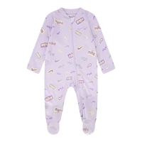 אוברול NIKE סגול בהיר ארוך כיתובי לוגו לאורכו