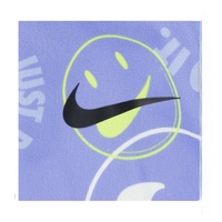 חליפת מכנס NIKE ז'קט סגול סמיילי לוגו לאורכה