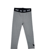 טייץ nike ארוך אפור דרייפיט כיתוב just do it בגומי סימון בתחתית