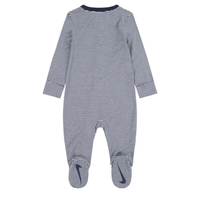 אוברול NIKE קליל ודק מבד ויסקוזה כחול לבן ארוך פסים