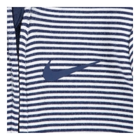 אוברול NIKE קליל ודק מבד ויסקוזה כחול לבן ארוך פסים