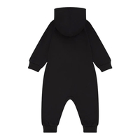 אוברול NIKE קפוצ'ון שחור כיתוב לוגו בחזה לאורכו