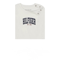 סט 3 חלקים Tommy Hilfiger ז'גט קולג' חולצה קצרה ומכנסיים