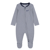 אוברול NIKE קליל ודק מבד ויסקוזה כחול לבן ארוך פסים