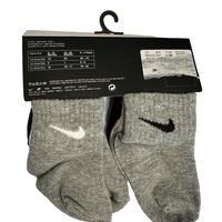 מארז 6 זוגות גרביים nike כחול שחור אפור תכלת מידה 6-12 חודשים