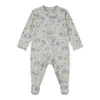 אוברול NIKE אפור הדפסי בייסבול לאורכו NB