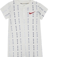 אוברול Nike בייבי לבן שרוול קצר