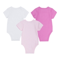 מארז 3 בגדי גוף NIKE שרוול קצר ורוד לבן פוקסיה