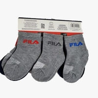 מארז 6 זוגות גרביים fila מידה 12-18 חודשים