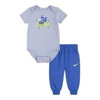 חליפת מכנס NIKE בגד גוף קצר מכנסיים ארוכים כחול ים תכלת BIG PLAY