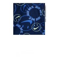 חליפת מכנס NIKE אפור כחול סמיילי בגד גוף ומכנסיים