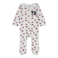 אוברול TOMMY HILFIGER לבן פרחוני