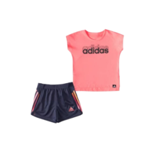 חליפת מכנס adidas בייבי אפרסק שחור
