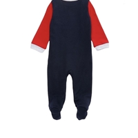 אוברול Tommy Hilfiger בייבי כחול אדום שרוול ארוך