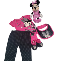 מארז יולדת disney מיני מאוס ורוד מנוקד 5 פריטים