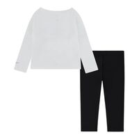 חליפת מכנס NIKE חולצת קשירה שחור לבן