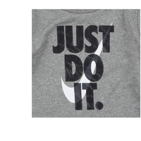חליפת מכנס nike בייבי אפור שחור כיתוב just do it דרייפיט