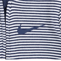 אוברול NIKE קליל ודק מבד ויסקוזה כחול לבן ארוך פסים