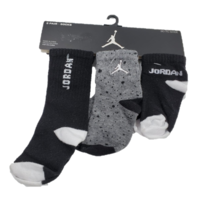 מארז 3 זוגות גרביים JORDAN  שחור אפור מידה 6-12 חודשים