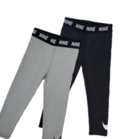 טייץ nike ארוך אפור דרייפיט כיתוב just do it בגומי סימון בתחתית