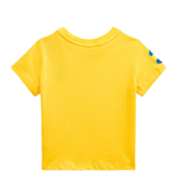 חולצת Ralph lauren בייבי ספורטיבי פוני גדול צהוב