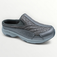Easy Spirit כפכף נוחות לנשים TRAVELTIME אפור מודפס