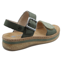 סנדל ריקר לנשים Rieker דגם V0951 זית