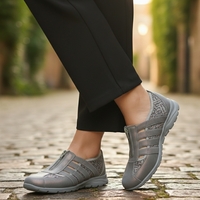 American Flex סניקרס נוחות עמית משולב פתחים 03