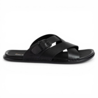 כפכפים לגברים אלגנט 7005 שחור FRANCO BANE