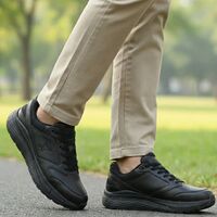 Xelero נעלי הליכה Steadfast Walker Men’s שחור עור X58300