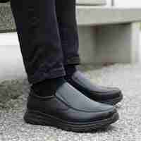 נעלי נוחות סירה אורטופדיות מעור FRANCO BANE 5513