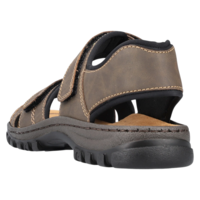 Rieker 25051-27 | סנדל הליכה לגברים עם רצועות מתכווננות