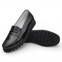 Waldlaufer מוקסין עור לק אורטופדי 549002