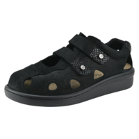 DR.F.FLEX סנדל רחב לנשים עם 2 סקוטשים רפידה נשלפת 4473-0537