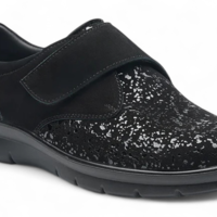 G COMFORT נעל עם סגירת סקוטש לרגל רחבה נשים P-8267STN