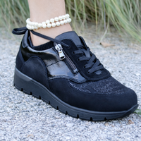 Waldläufer 626K02 - נעל הליכה לנשים לרגל רחבה