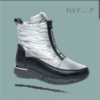 Fly Foot מגף ספורטיבי אנטטומי פרווה 480031 מוכסף