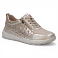 CAPRICE נעל סניקרס לנשים דגם GERTA 23764 שמפניה