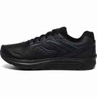 Sauconyגבר עור שחור ECHELON WALKER 3 XWIDE