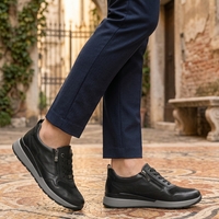 CAPRICE נעל סניקרס לנשים דגם FRANZI 23760 שחור