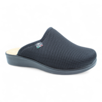 Fly Flot כפכף רוקי נמוך לנשים רפידה עור 109503 שחור