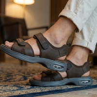 Hush Puppies סנדל סקוטש 444025 חום