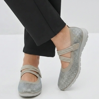 אמריקן פלקס דגם נטע - סניקרס בובה נשים קלות עם רפידה נשלפת 20266