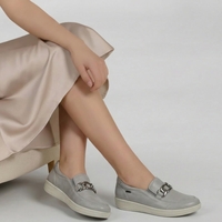 G COMFORT נעל מוקסין לאופר לנשים P-6503RT אופוויט