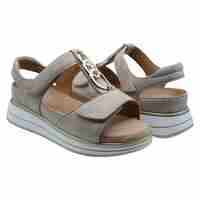 G Comfort S-664 סנדל נוחות אנטומי לנשים - עור רך ורצועות סקוטש - Copy 0