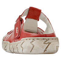 כפכף נוחות לנשים אנטומי Rieker דגם L0396-33 עד מידה 42 אדום